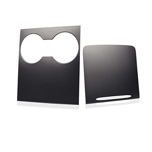 WEMUR Parche de Control Central para Coche, película para Consola Central, reposabrazos, Protector de Panel de Control, decoración Interior para Tesla Model 3 Model Y 2021 2022 Cover