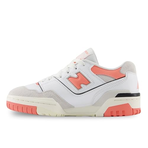 New Balance Buty 550, kod GSB550BR białe, Biały różowy szary, 37 EU