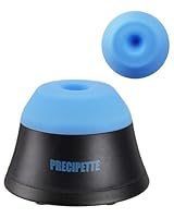 PRECIPETTE Mini Vortex Mixer Schüttler 3000rpm Mischer Paint Shaker 3000 U/min Farbmischer Vortex Shaker Farbschüttler für Acrylfarben Citadel Vallejo Nagellack Wimpernkleber (Blau&Schwarz)