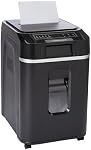 Amazon Basics 200-Sheet Auto Feed Micro-Cut Paper Shredder with Pullout Basket(Previously AmazonCommercial Brand)