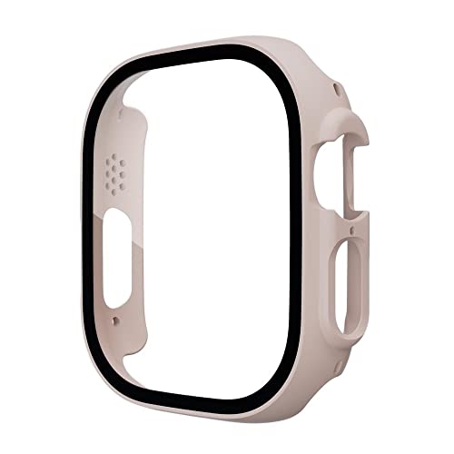 Coque Apple Watch Ultra 49 mm en polycarbonate rose haute finition