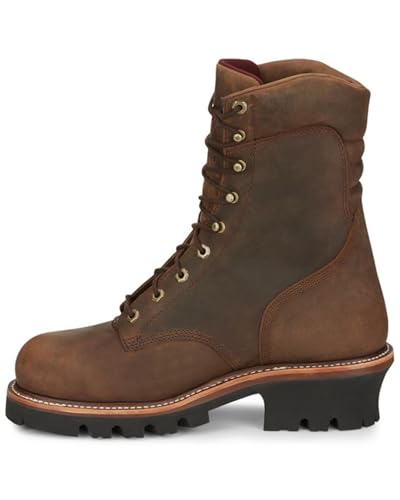 Chippewa Men's Lace-Up Waterproof Logger Work Boot Steel Toe - 594073