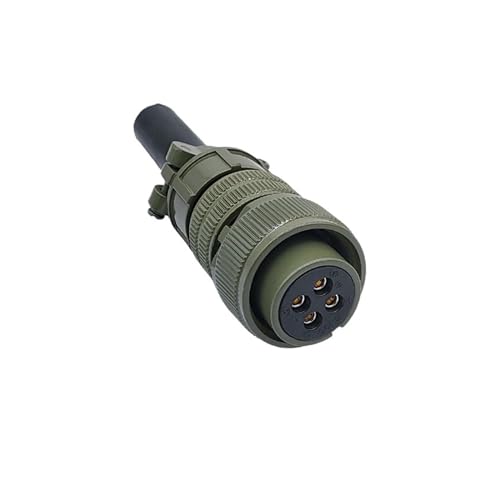 Connecteur MIL-C MS3108A fiche circulaire coudee haute precision et isolation thermique optimale