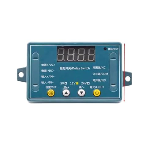 Relais temporisé réglable de minuterie 5V 12V 24V 开关 module temporisateur 10A