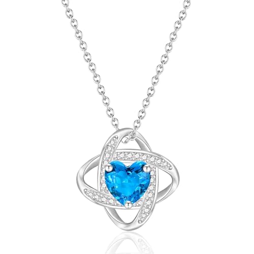Collar de piedra natal antialérgico regalo para mujeres