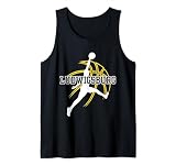 Ludwigsburg Basketball Fan Support Schwaben Stadion gelb Tank Top