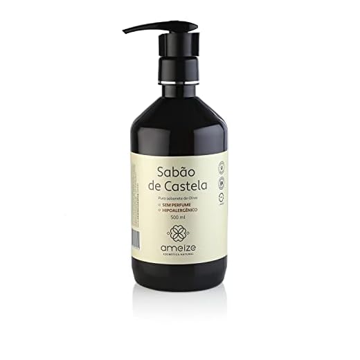 Sabão de Castela Sem Perfume 500 ml Válvula Pump