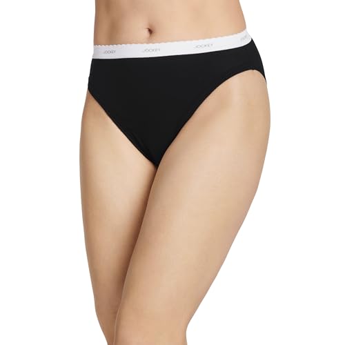 Image of Jockey Women's Underwear 100% Cotton Classic French Cut - 6 Pack
