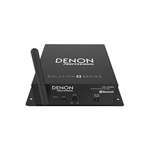 Denon Professional DN-200BR | Compact Stereo Bluetooth Audio Receiver