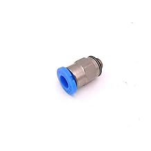 FESTO QSM-M3-4 153303,0.95 to 6 BAR, 1.1 MM Width, 10/Pack, Connection 1 M3 External Thread, Connection 2 for 4 MM OD TUBING, MINI Size, Pneumatic Fitting, Push-in