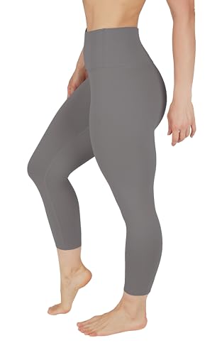 Image of 90 Degree By Reflex Womens High Waisted Leggings Capri Workout Yoga Pants