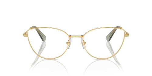Catálogo de Monturas de gafas para Mujer al mejor precio. 49 Swarovski Sk1012 - Marco para anteojos graduadas de ojo de gato para mujer, Lente dorada/Demo, 56 mm