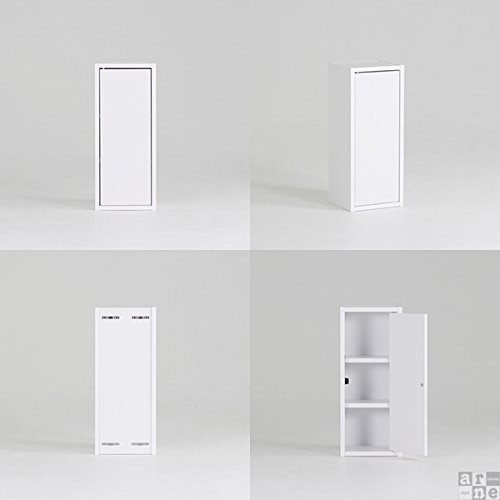 Amazon｜arne ウォールシェルフ 幅24 奥行21 高さ59 耐荷重10kg 石膏