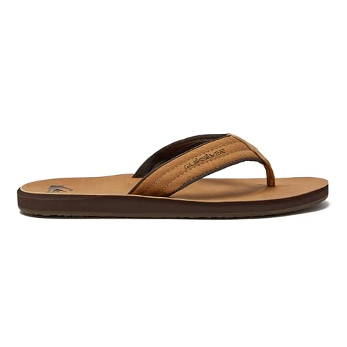 Quiksilver Men's Carver Nubuck 3 Point Flip Flop Athletic Sandal2