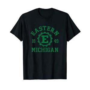 Eastern Michigan Eagles Stamp Logo Officially Licensed T-Shirt
