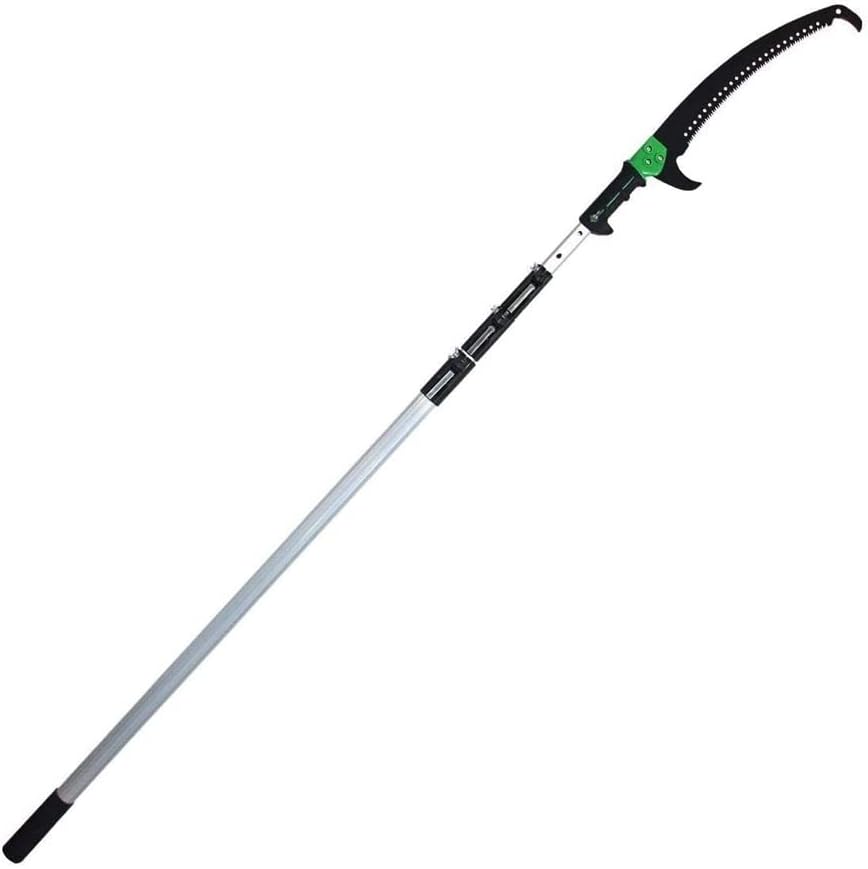 Telescopic Pole Saw 11.5FT/3.5M Extendable Telescoping Landscaping Pruning Pole Saw with Saw Blade Used for Forestry Lawn Garden Branch Pruning Tree Pruner