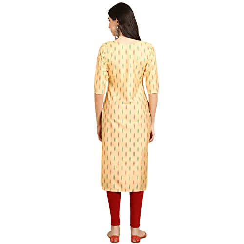 Image of Pinkmint Women's Crepe Digital Print Straight Kurta