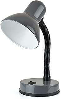 HOMELIFE 35w 'Classic' Flexi Desk Lamp with Versatile Flexible Neck - Integral On / Off Switch - Approx. 34cm Height - L958WH - Diamond White