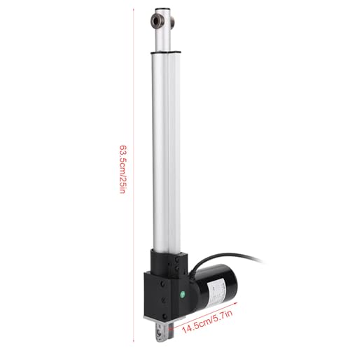 DC 12V Hochleistungs-Linearantrieb 6000N Maximaler Hub-Metallhub-Linearantrieb für Auto-Auto, JS-TGZ-U3(450mm)