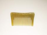 Anti Static Natural Handmade Sheep Horn Comb for Long Hair