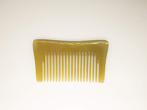Anti Static Natural Handmade Sheep Horn Comb for Long Hair by Oriental Horn Comb