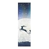 Fantaisie Chère Lune De Noël Grip de Skateboard Bande Grip Antidérapante Auto adhésif Griptape de Longboard sans Bulles 33