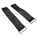 Adjustable Nylon Pedal Strap for Rowing Machine, Elliptical, and Fitness for Bike, Exercise Equipment Foot Strap, 2-Pack, Black