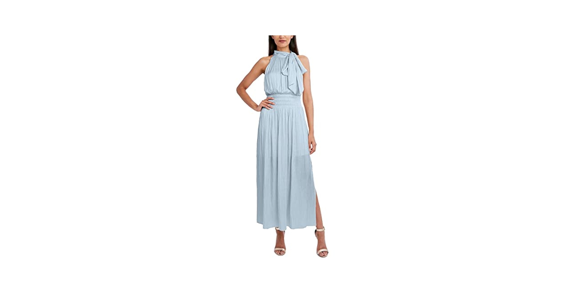 ★セール♪★BCBGMAXAZRIA ホルターミディドレス★ BCBGMAXAZRIA Women's Fit and Flare Maxi Dress Sleeveless