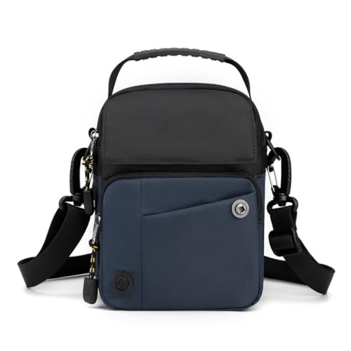 Men's Shoulder Bag Messenger Bag Cross Body Pack Travel Satchel Purse Handbag for Male Female