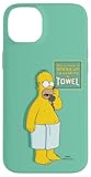 The Simpsons Homer Simpson Speak Up I'm Wearing A Towel Case for iPhone 14 Plus