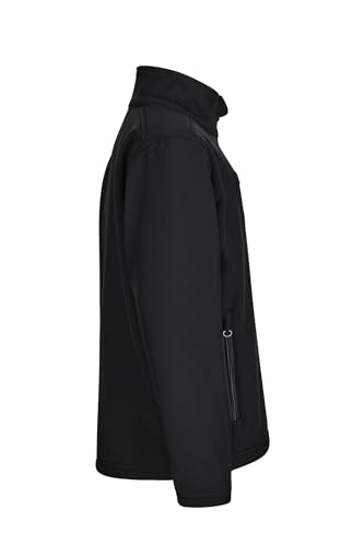 Veste soft shell mixte enfant imperméable et coupe-vent