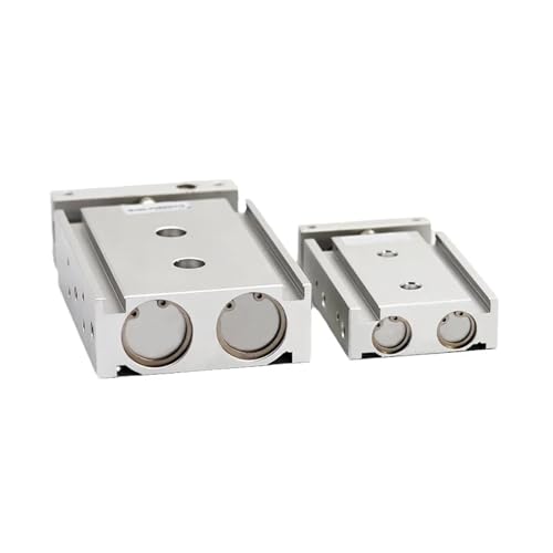 Cilindro neumático doble eje CXSM15 de carrera 25mm para automatización 5