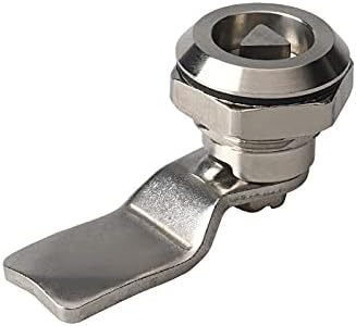 Door Lock Barrel,Cylinder hasp Lock, Cabinet Lock Universal Cam Cylinder Locks Door Cabinet Mailbox Drawer Locker Zinc Alloy Security Lock with Key Furniture Hardware Accessorie