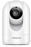 Foscam 4MP/2K HD Wireless Security Camera, Indoor 2.4/5GHz WiFi Smart Home Camera,Human/Motion/Sound Detection, APP/Cloud Storage Included, 2-Way Audio, Pan/Tilt, 33ft Night Vision