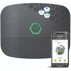 Orbit B-hyve XR Smart Sprinkler Timer - 8-Zone - WiFi-Enabled Indoor/Outdoor Irrigation Controller - App Control - Weatherproof Watering System - Multi Zone - Custom Programs - 57985