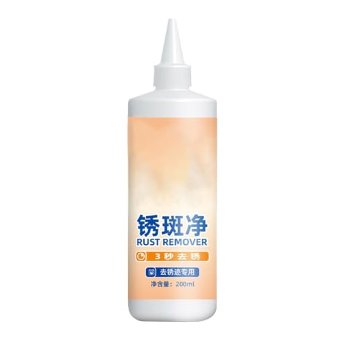 lisutupode Quitamanchas de Óxido para Ropa,200 ml Limpieza Profunda Multifuncional - Solución para Eliminar Óxido en Prendas,Para Bolsos de Lavandería, Pantalones, Vaqueros y Uso Diario en Viaje al