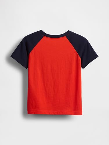 Image of Gap Baby Boys' Short Sleeve Raglan Logo Tee