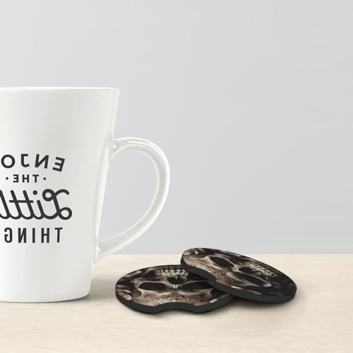 Portavasos para carro 2 piezas antideslizante negro miniatura 4
