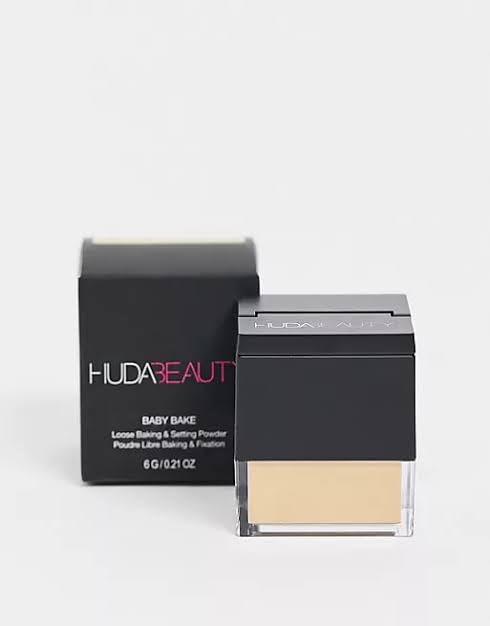 Huda Beauty Mini Easy Bake Gesichtspuder Pfirsichkuchen Mini 6 g