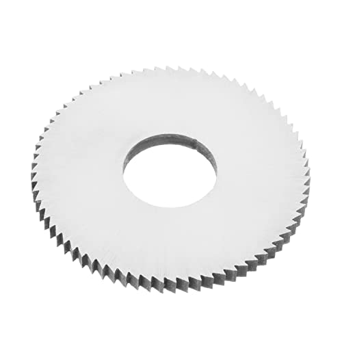 Image of Utoolmart HSS Saw Blade Discs 30mm OD 2mm Thickness with 10mm Arbor 72 Tooth Circular Slitting Saw Cutting Tool for Wood Metal Plastic