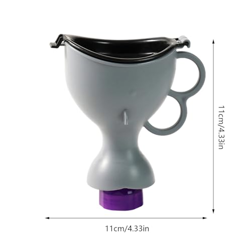Urination Device Travel Toilet - Urinal Device, Travels Pe'e Bottle Men and Women, Urinals Funnel Funnel Women Pee Cup Stand Up | Leakproof for for Bedside Outdoor Camping Travel Hiking Car Road - Thumbnail 7