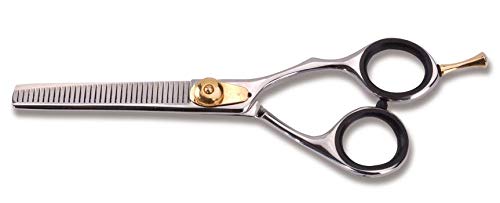 Wolff IndustriesThinning Shears for Pet Groomers & Hair Stylists - Choose 34 or 42 Teeth (34 Tooth - 6.5 in. Length)