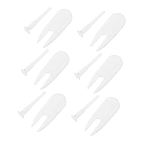 Toyvian 30sets Exercise Ball Plug Replacement Kit Air Stopper Puller for Yoga Balls Durable and Portable Yoga Plug for Easy Replacement