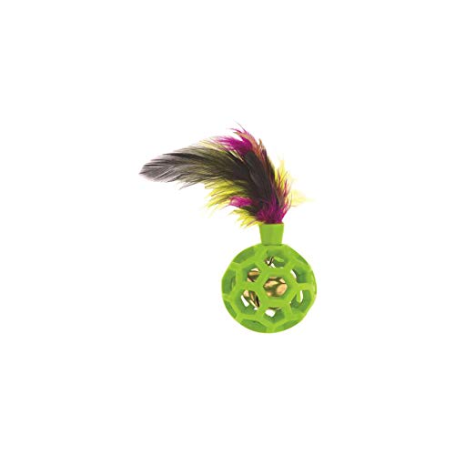 Brinquedo para Gatos JW Feather Ball JW para Gatos