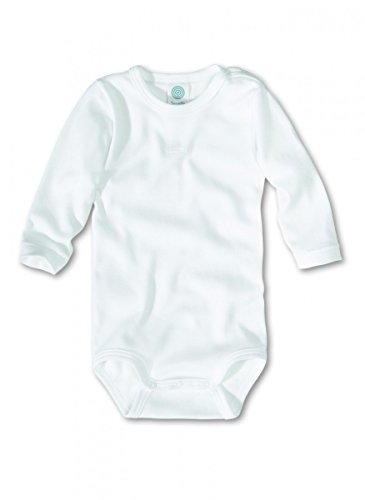 Preisvergleich Produktbild Sanetta 320700 Unisex - Baby Babykleidung / Unterwsche / Bodys, Weiß (Weiss), Gr. 74