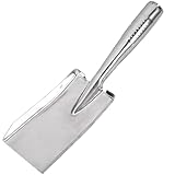 Garden Shovel Hand Trowel Garden Tool, Heavy Duty Stainless Steel Gardening Tools, Rust Resistant Garden Spade Hand Shovel for Transplanting Weeding Moving and Smoothing Digging Planting