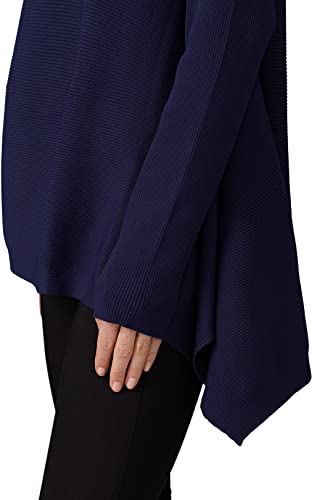 Image of Rent The Runway Pre-Loved Blue Asymmetrical Knit Pullover