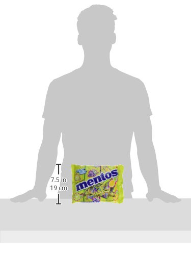 Foodkoncept 100 Pieces Mentos Chewy Mints, Assorted Mixed Fruit, 10.5 Ounce, Assorted Mixed Fruit, 10.50 Ounce #TOP2