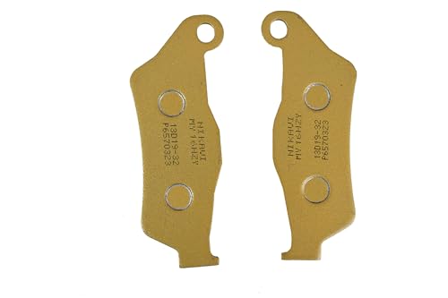 Image of NIKAVI GDP24+GDP27 Front & Rear Sintered Brake Pads | Heavy-Duty Disc Pads Compatible for Bajajj Pulsar 220 (New Model) | High Performance, Low Noise, Long Life Motorcycle Brake Pad Set