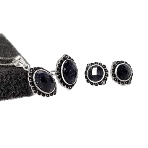 Ensemble de bijoux fleurs S925, le cadeau haut de gamme idéal